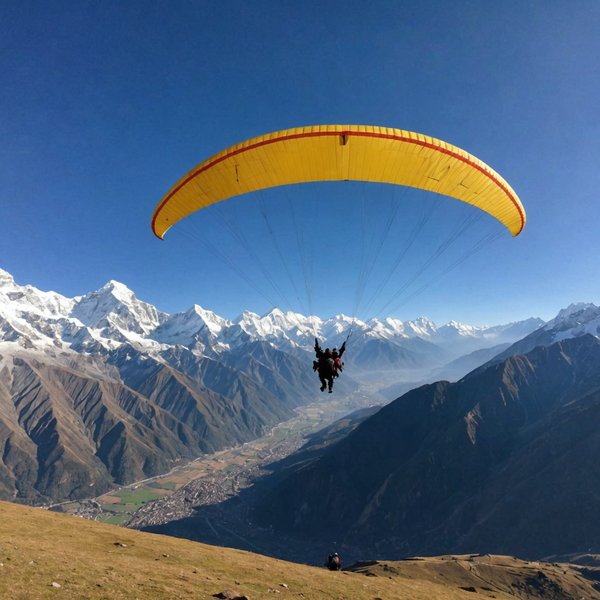 Quels sont les meilleurs spots pour faire du parapente dans les montagnes de l'Himalaya, Népal ?